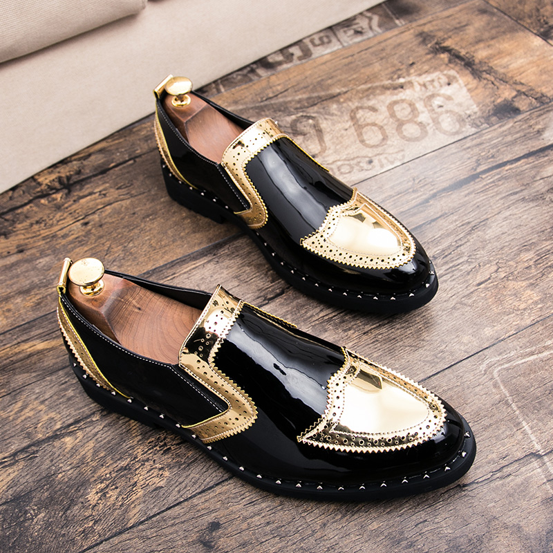 Men Shoes Louboutin - Sapatos masculinos formais da moda, mocassins