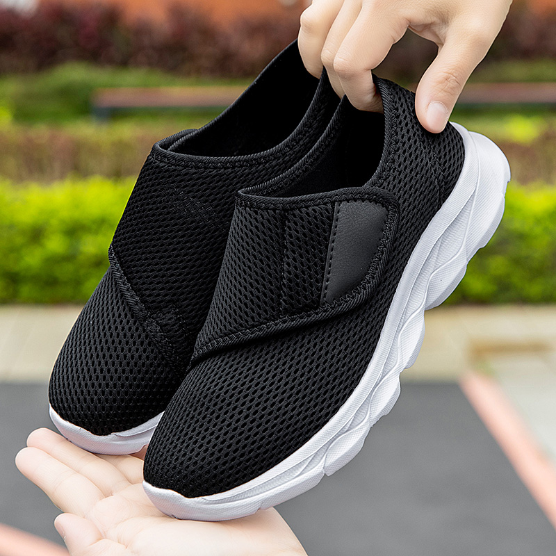 Men'S Shoes Diabetic - Homens ortopédicos pés largos inchado andando