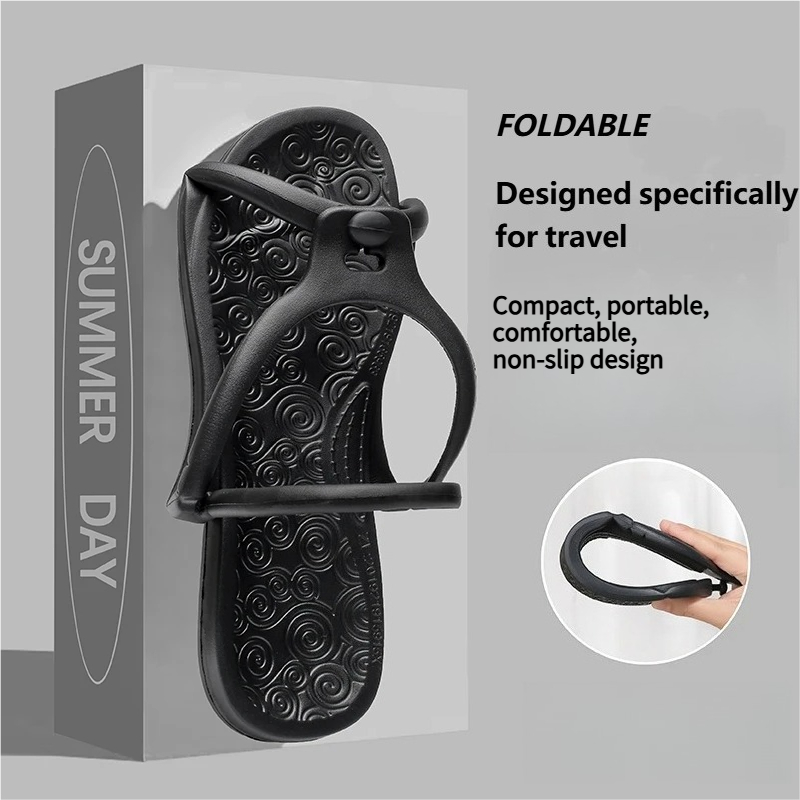 Men'S Shoes Slip On - Chinelos de Viagem Dobráveis Unissex em