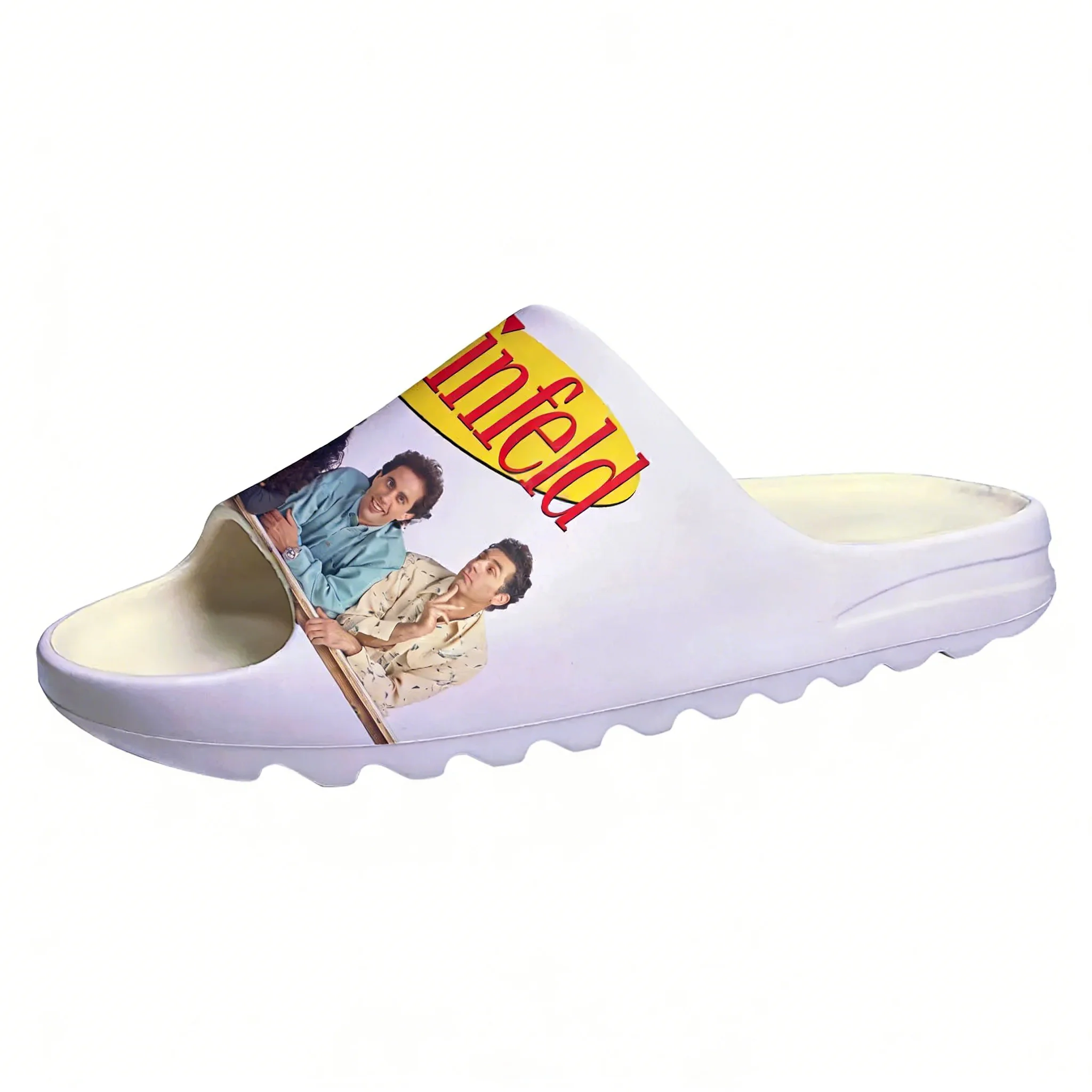 Men Shoes On - Chinelos de Casa Seinfeld com Sola