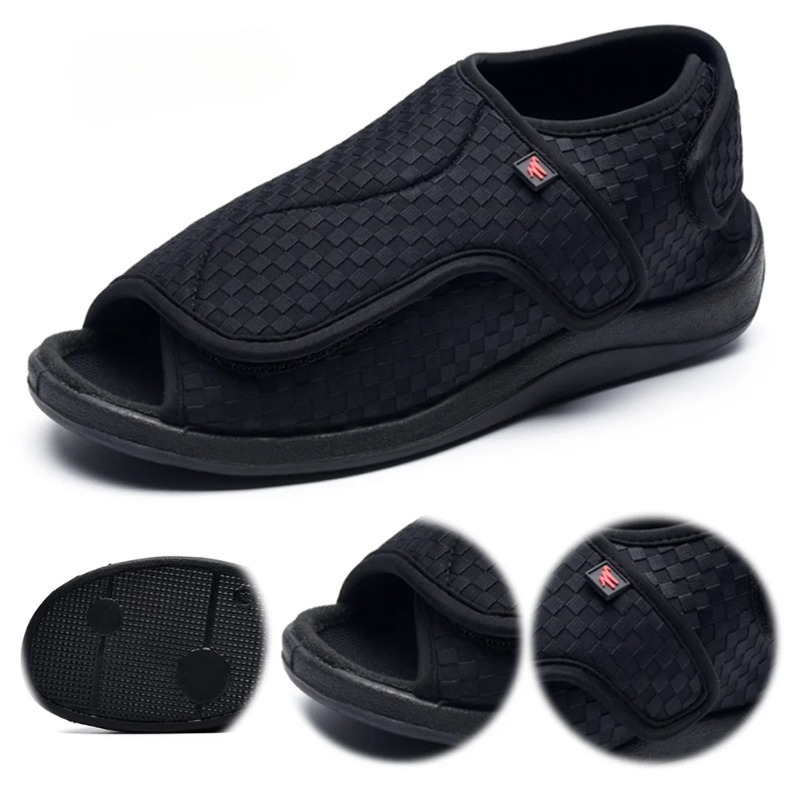 Men'S Shoes Diabetic - Chinelos para diabéticos masculinos e femininos,