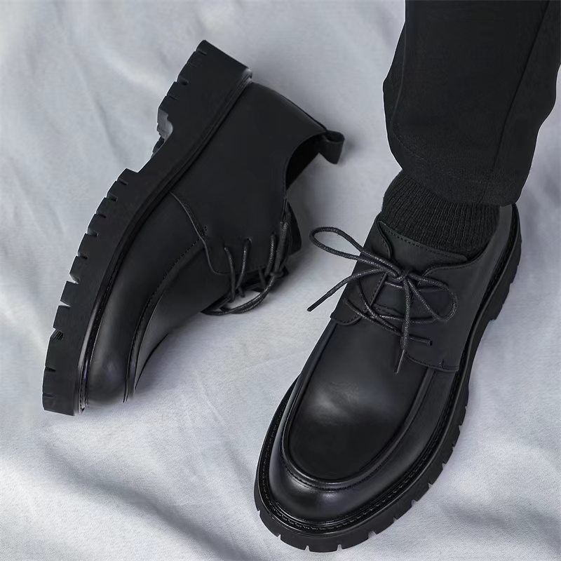 Men Shoes Louboutin - Sapatos casuais de couro grande para