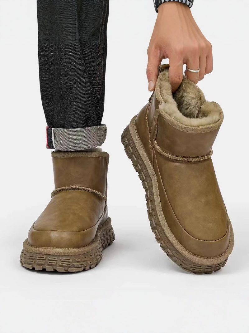 Men Shoes China - Botas de Neve Estilo Pão com