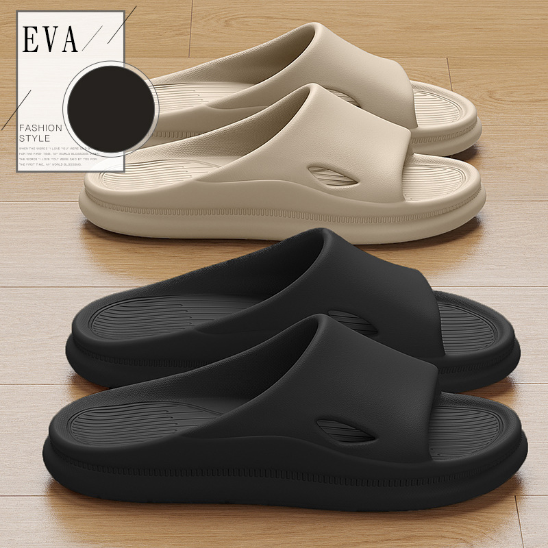Men'S Shoes Slip On - Chinelos Silenciosos de Verão, Sandálias Respiráveis