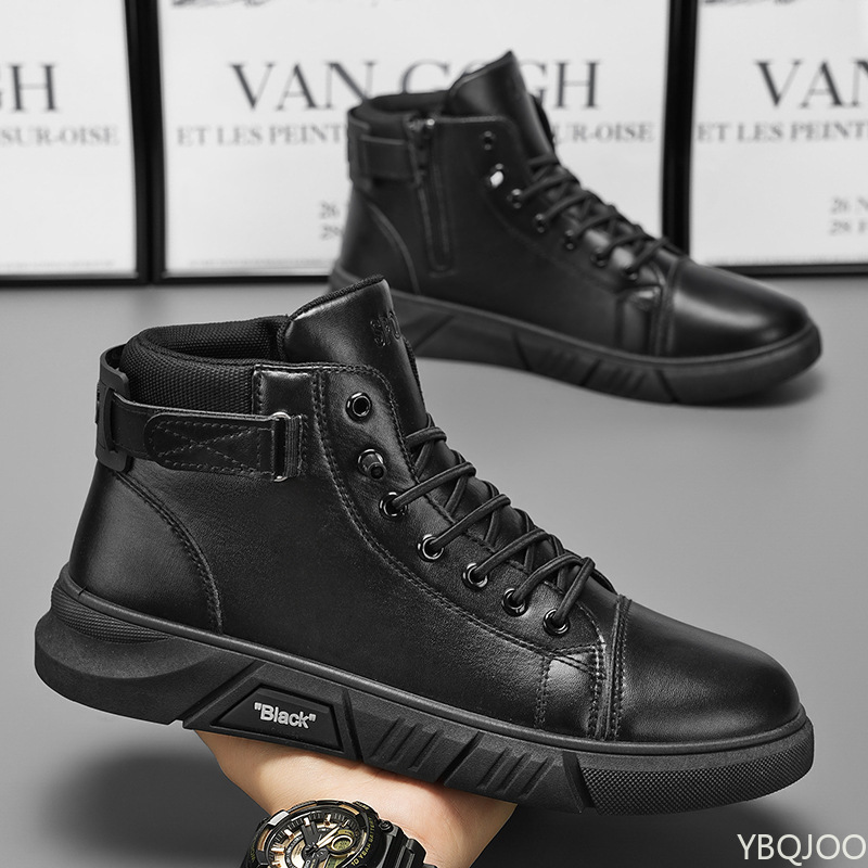 Men Shoes Everyday - Nova primavera outono simples confortável alta