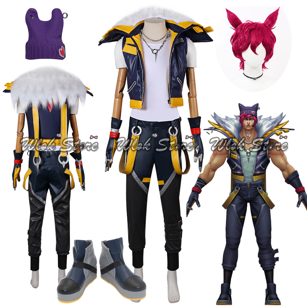 Men Shoes China - Jogo LOL Heartsteel Cosplay Costume Set
