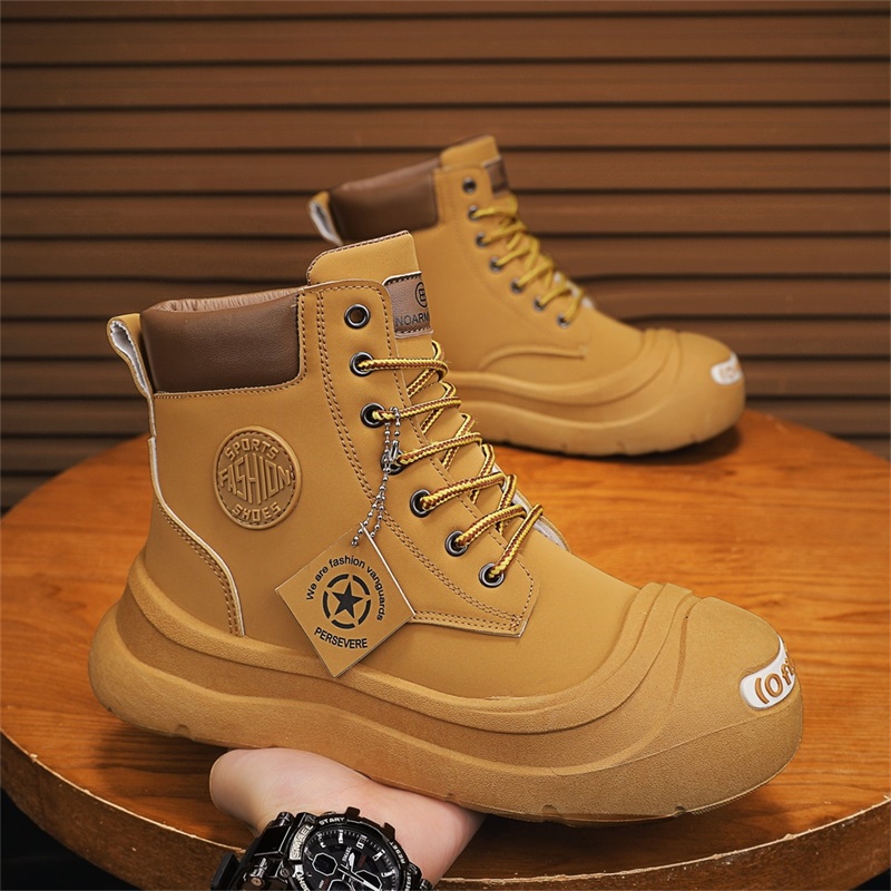 Men Shoes Everyday - Calções botas de tornozelo moda e