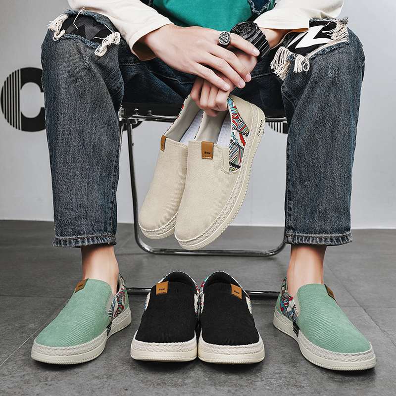 Men Shoes Everyday - Tênis de Lona Confortáveis para o