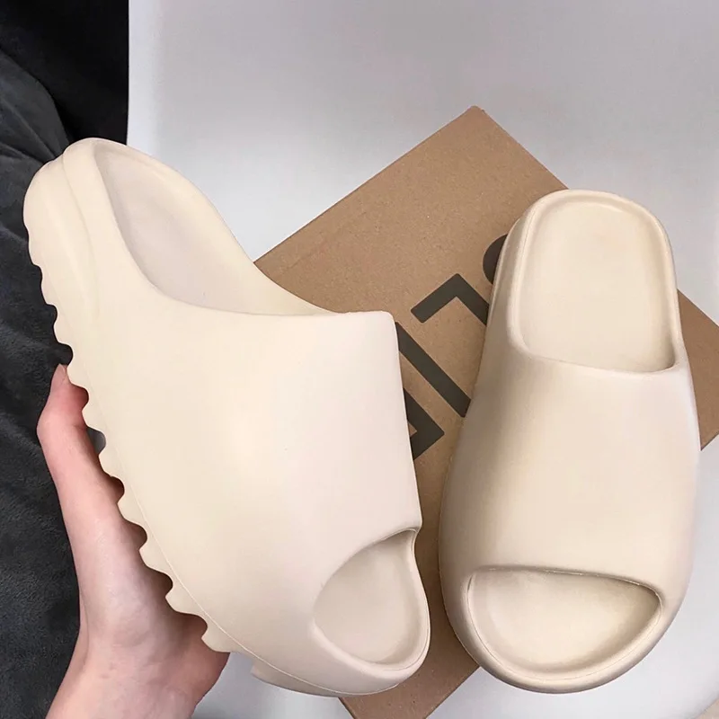 Men'S Shoes Slip On - Chinelos antiderrapantes com plataforma grossa e