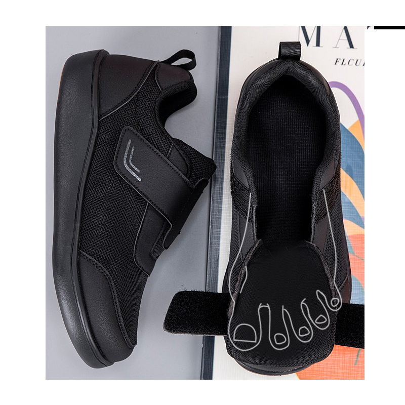 Men'S Shoes Diabetic - Sapatos Abertos para Idosos, Sapatos Ajustáveis