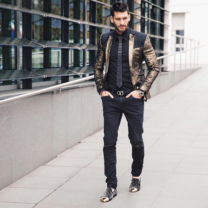 Men Shoes Louboutin - Pieritar sapatos masculinos feitos à mão
