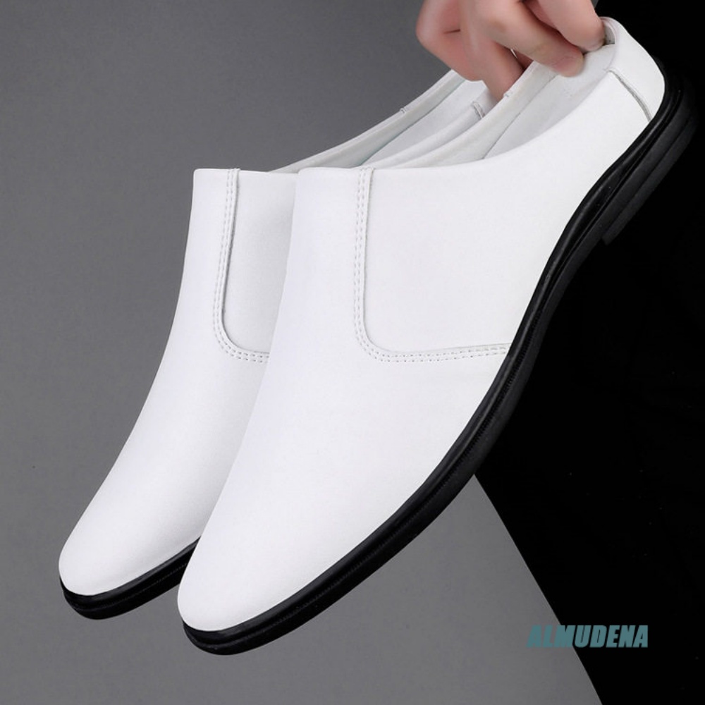 Mules Minimalistas Masculinos  - Men'S Shoes Black And White avaliação e preço