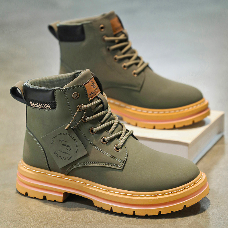 Clássico masculino botas de ca - Men Shoes Everyday avaliação e preço