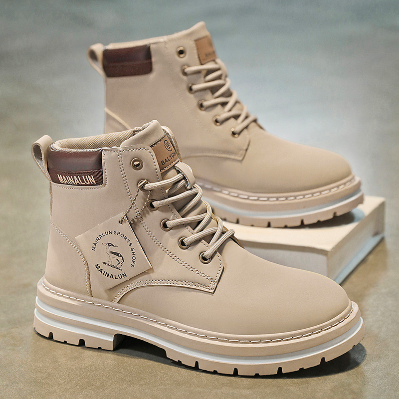 Clássico masculino botas de ca - Men Shoes Everyday avaliação e preço