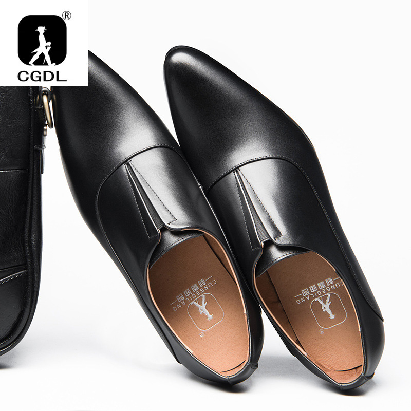 Sapatos de couro masculinos co - Men Shoes Louboutin avaliação e preço