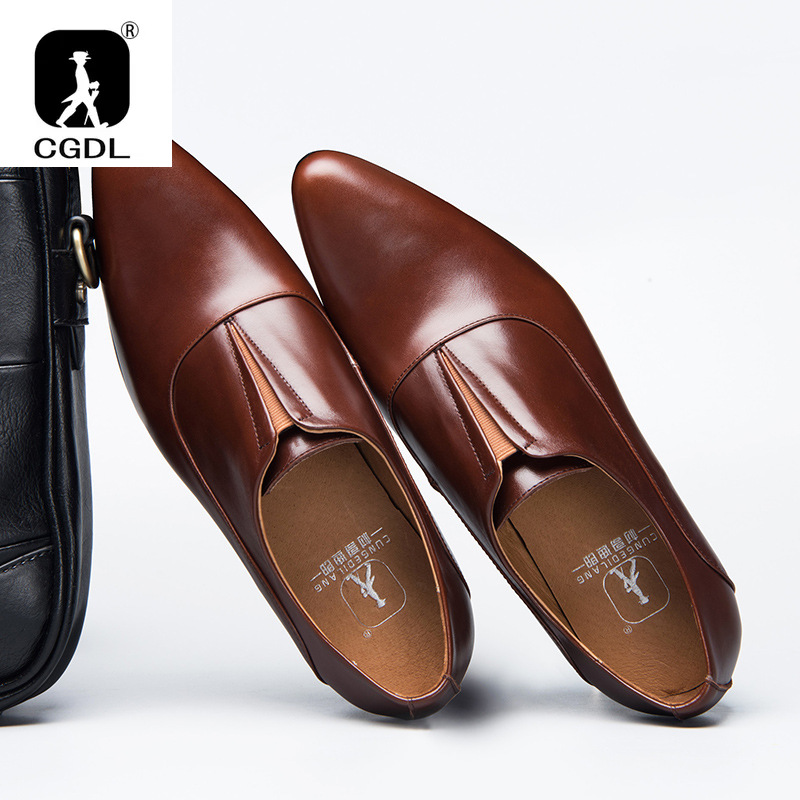 Sapatos de couro masculinos co - Men Shoes Louboutin avaliação e preço