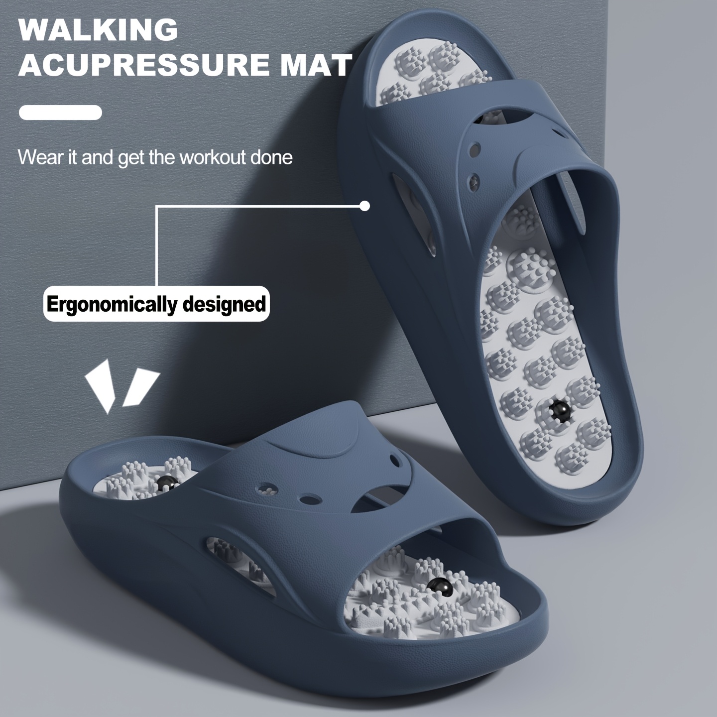 Chinelos de Massagem EVA para  - Men'S Shoes Slip On avaliação e preço