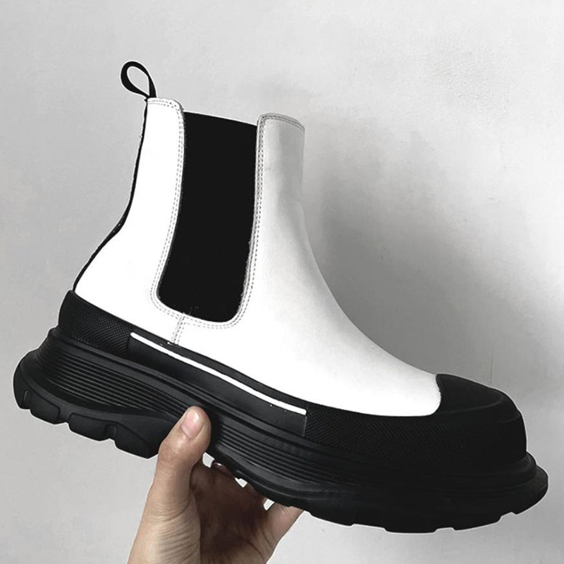 Botas masculinas estilo punk r - Men'S Shoes Black And White avaliação e preço