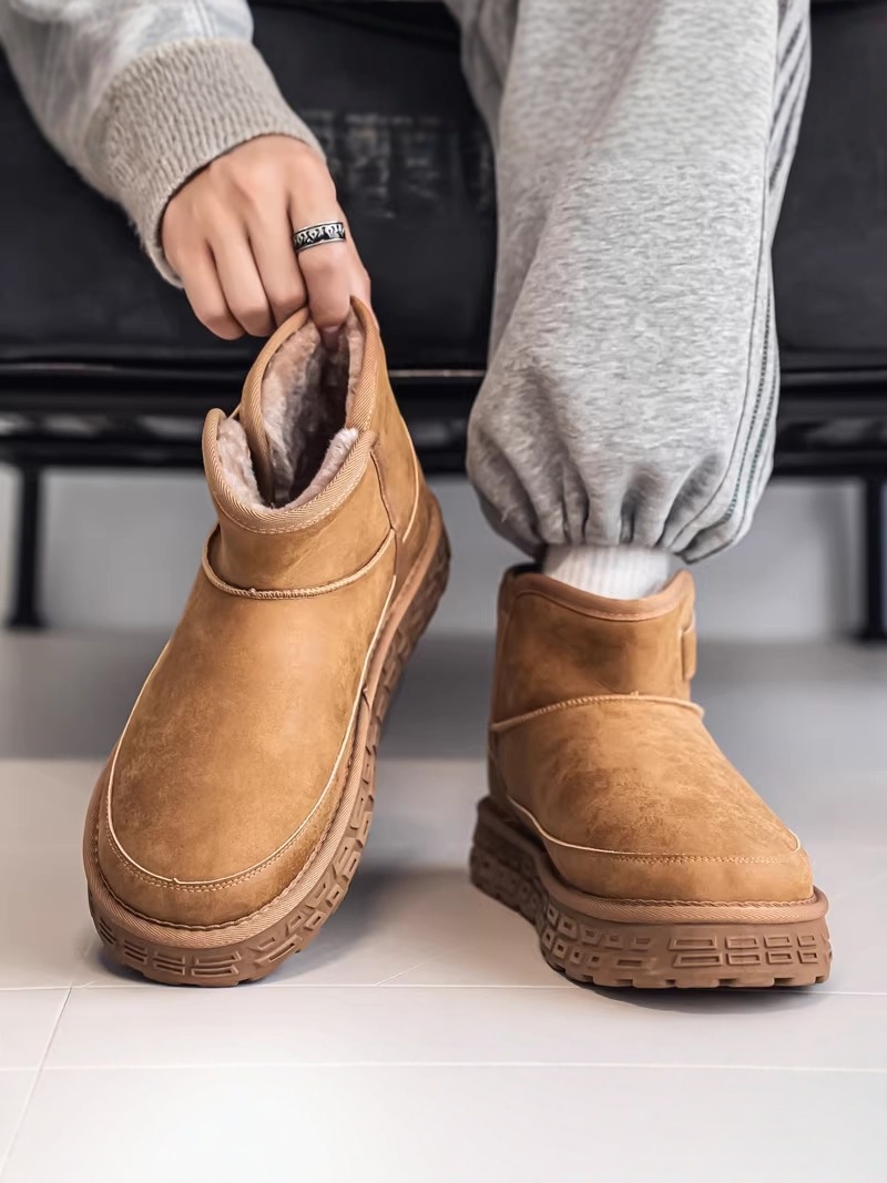 Botas de Neve Estilo Pão com F - Men Shoes China avaliação e preço
