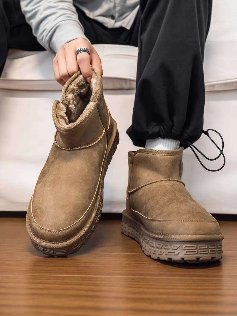 Botas de Neve Estilo Pão com F - Men Shoes China avaliação e preço