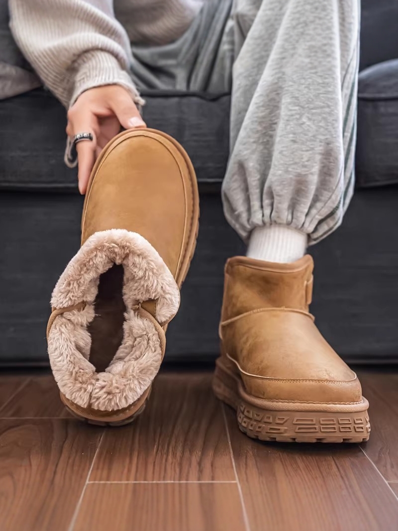 Botas de Neve Estilo Pão com F - Men Shoes China avaliação e preço