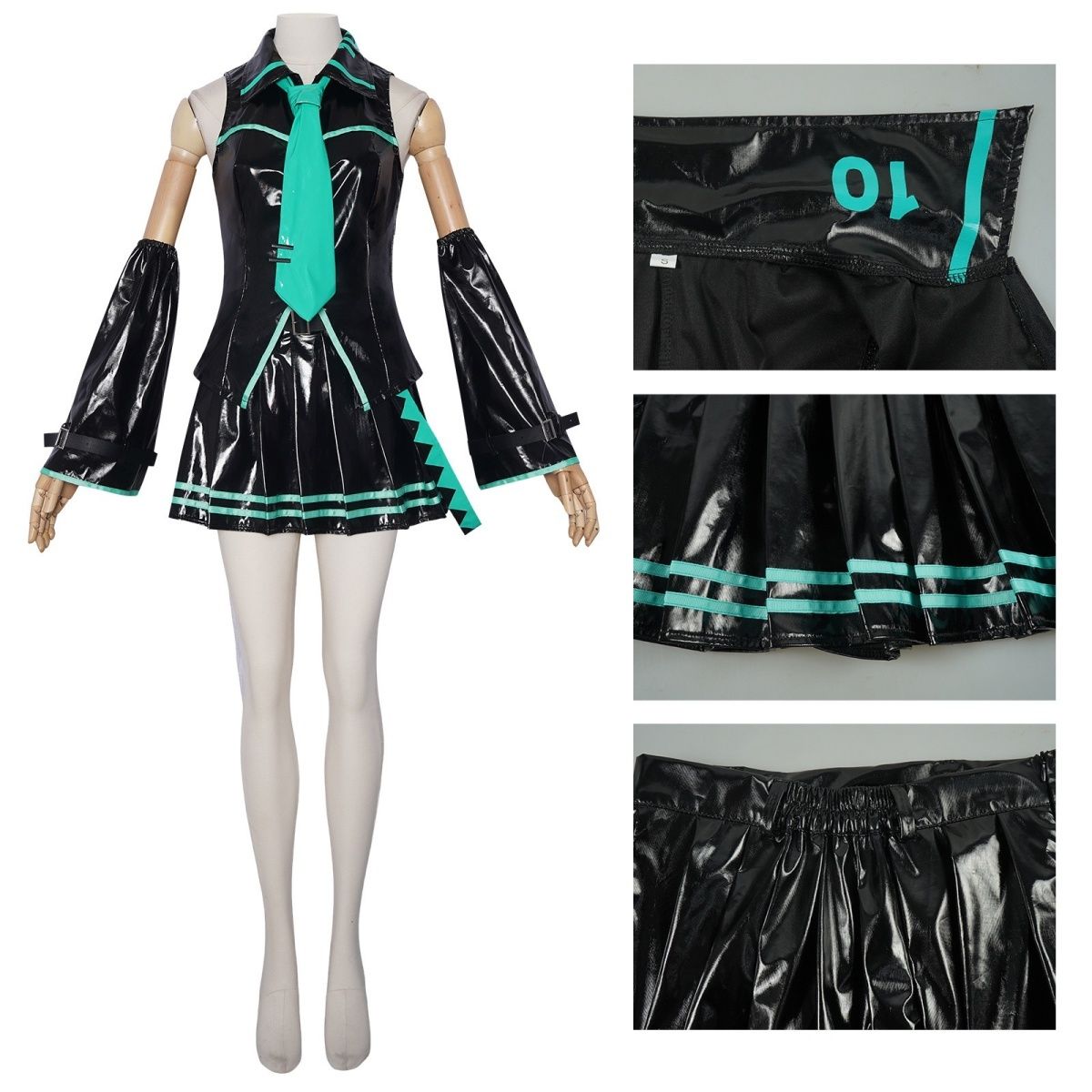Anime miku cosplay conjunto co - Men Shoes China avaliação e preço