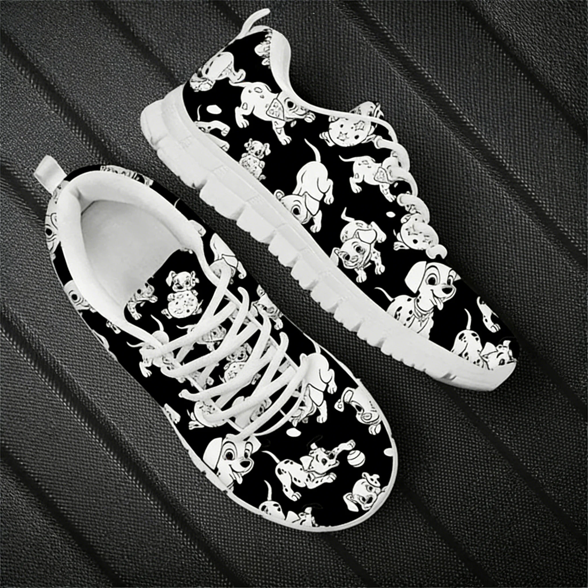 Tênis femininos casuais com es - Men'S Shoes Black And White avaliação e preço