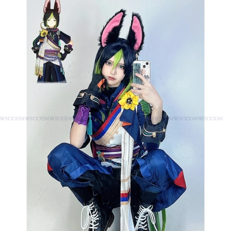 Tighnari Jogo Cosplay Traje co - Men Shoes China avaliação e preço