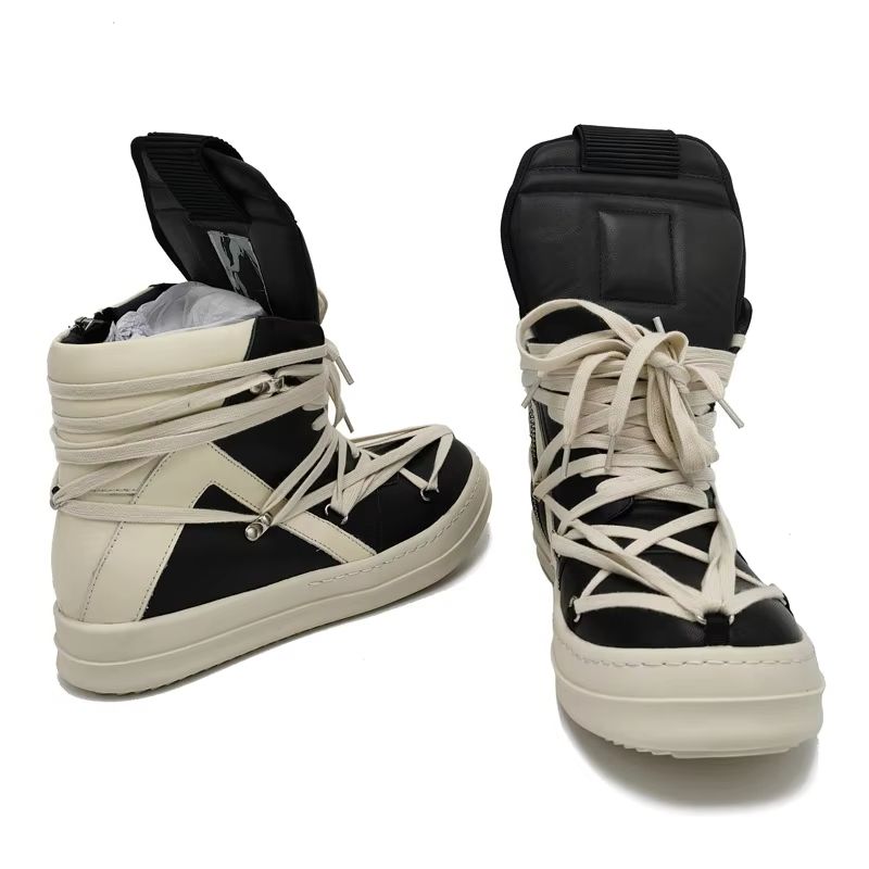 Tênis de Cano Alto Masculino d - Men'S Shoes Black And White avaliação e preço