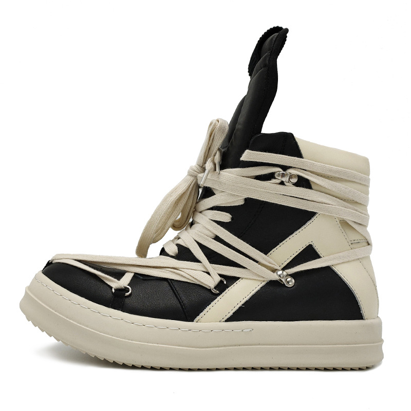 Tênis de Cano Alto Masculino d - Men'S Shoes Black And White avaliação e preço