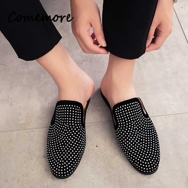 Luxo glitter strass sapatos de - Men Shoes Louboutin avaliação e preço