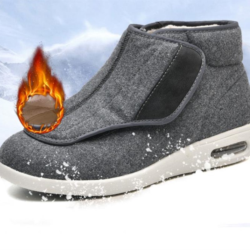 Sapatos de Inverno em Veludo O - Men'S Shoes Diabetic avaliação e preço