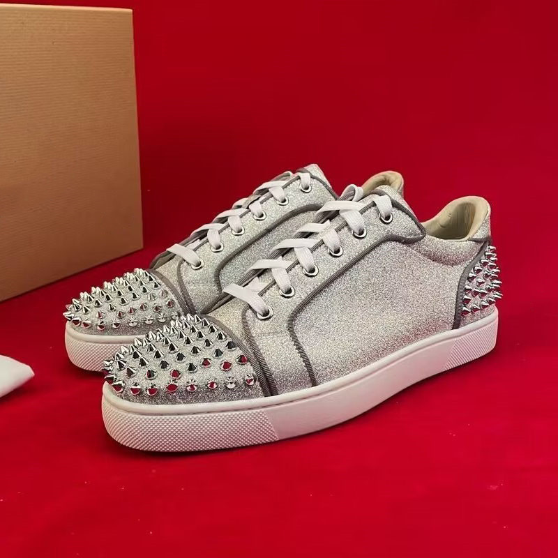 Homens de luxo moda rebites sa - Men Shoes Louboutin avaliação e preço