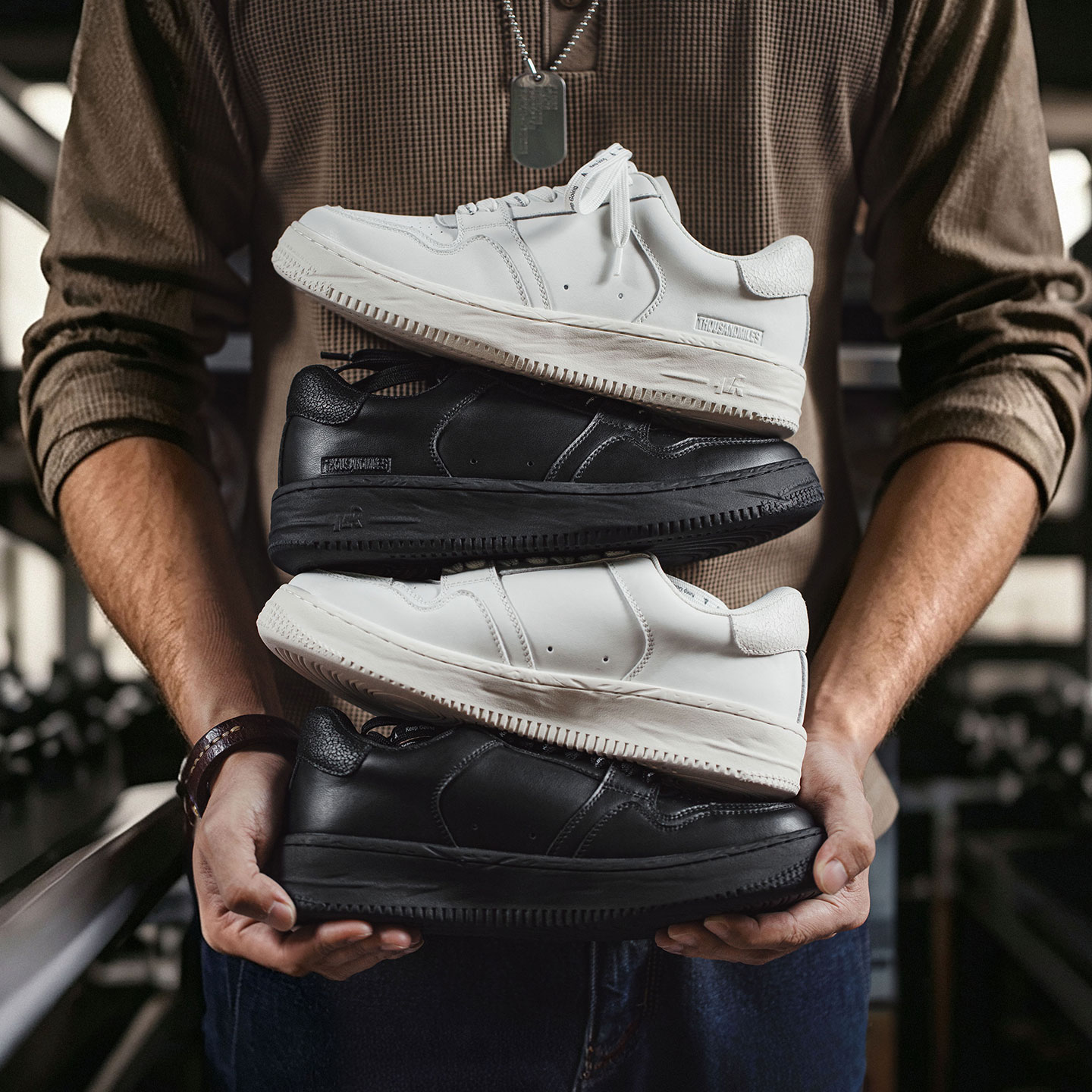 Tênis Clássico MADEN Branco e  - Men'S Shoes Black And White avaliação e preço