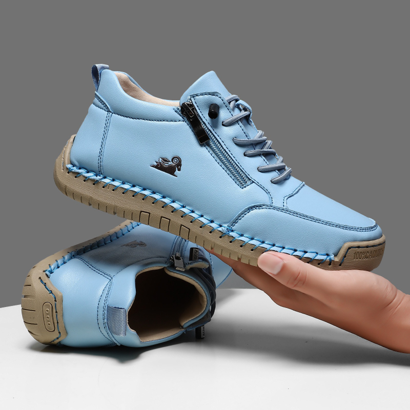 Tênis feminino de couro artesa - Men Shoes Everyday avaliação e preço